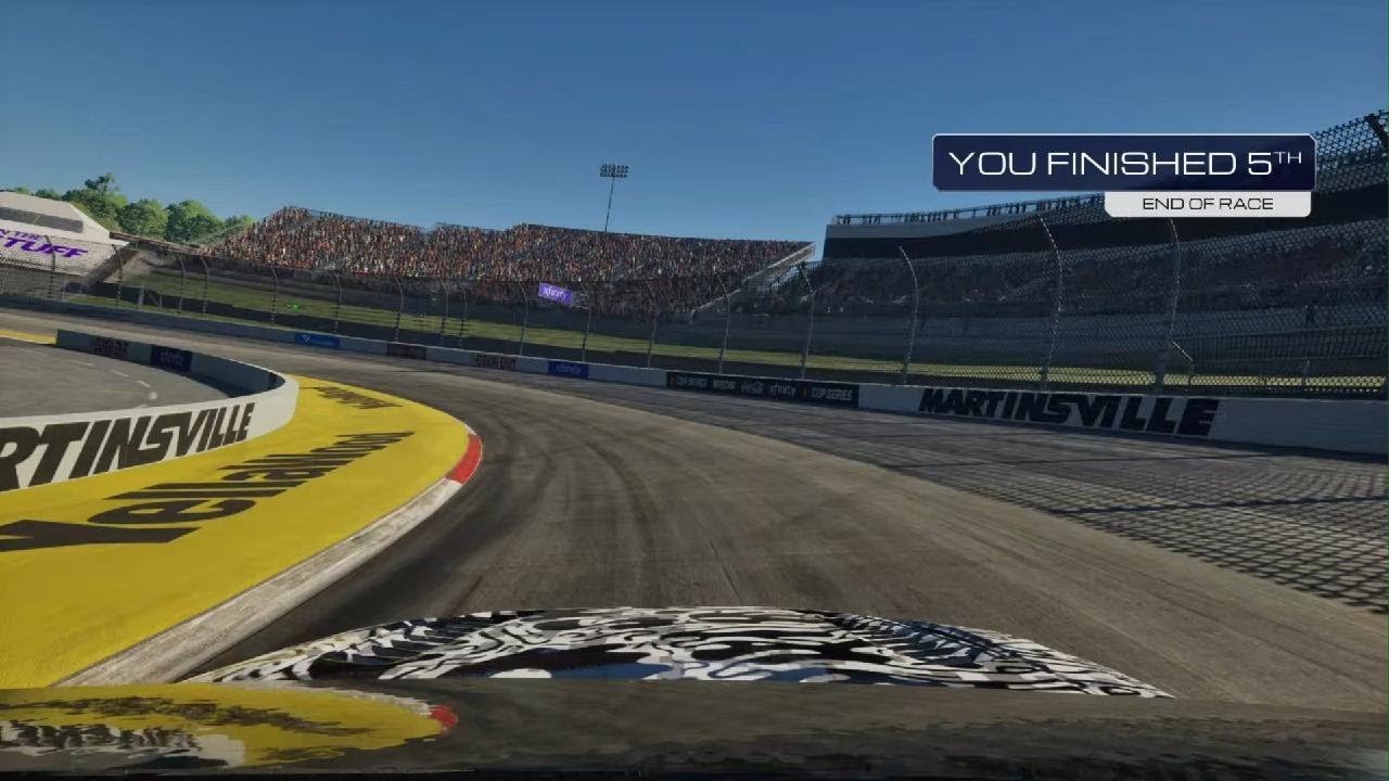 Week 7 for Nascar Cup Series With Trading Paint Racing League at Martinsville Speedway