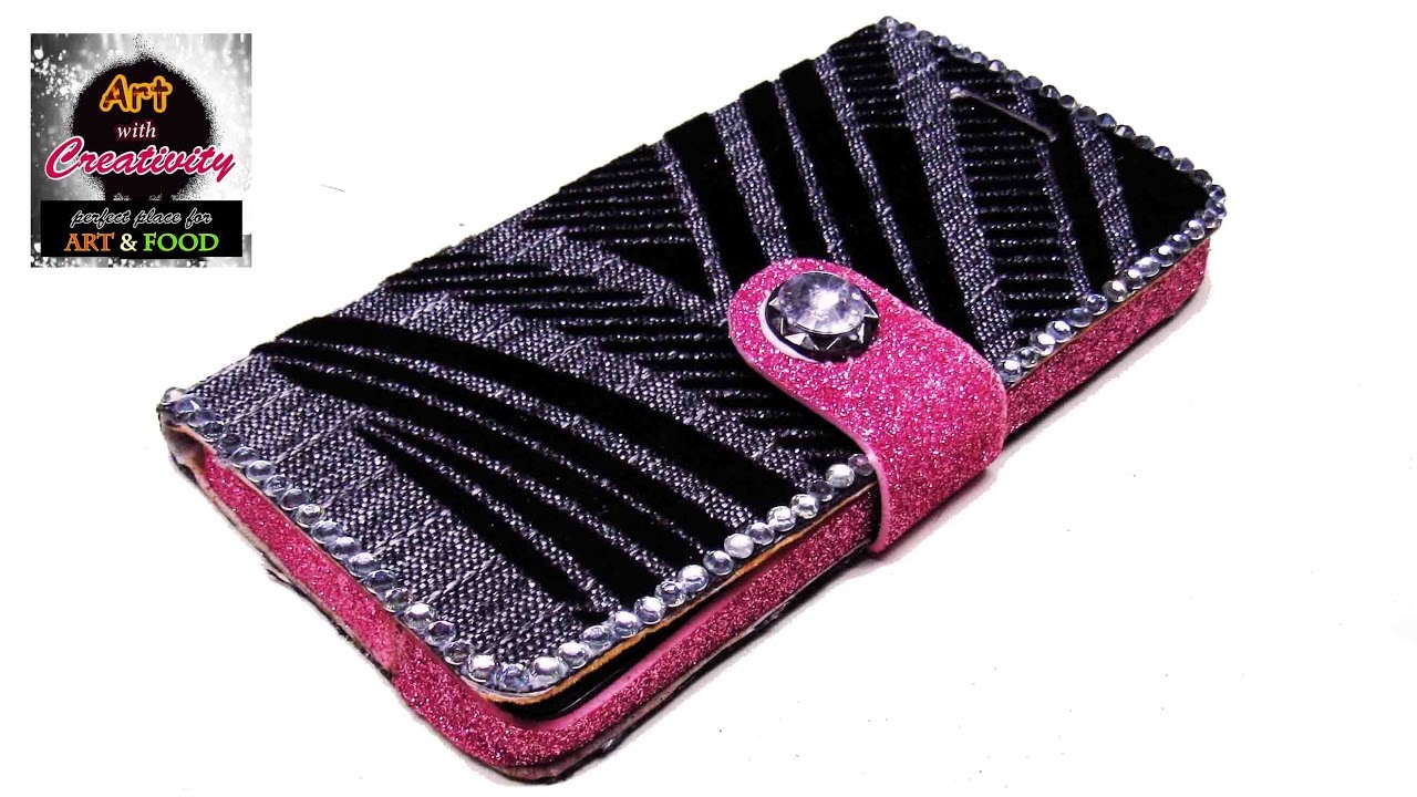 how to make phone case home | DIY | Art with Creativity