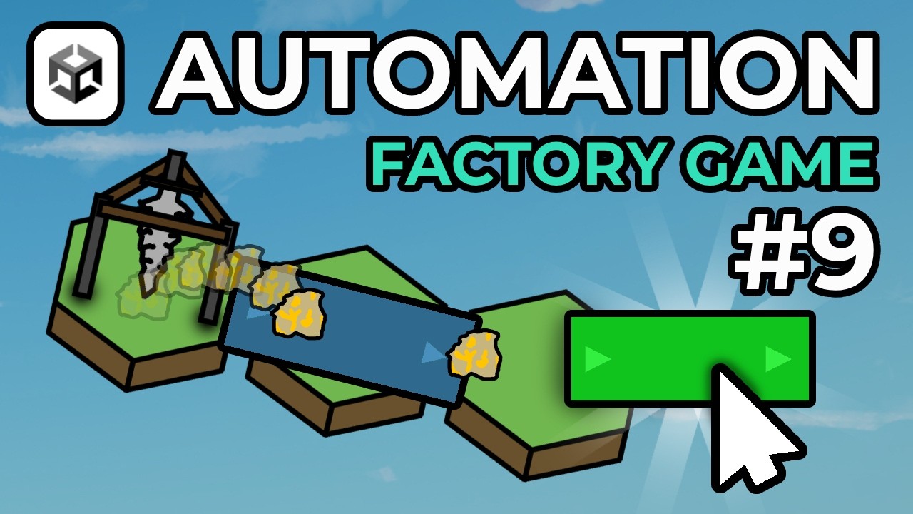 Factory Automation Game In Unity 6 - Episode 9 (Building Costs, Inventory Display & Audio)