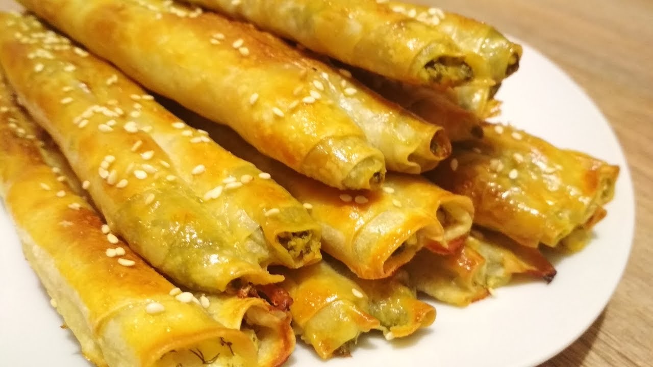 Идеальный Перекус! Популярные Роллини с брынзой и шпинатом