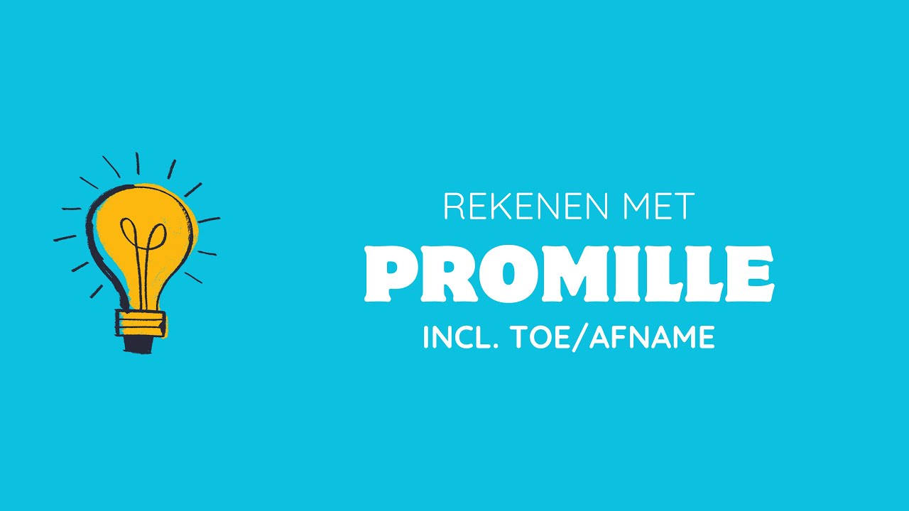 Rekenen met promille