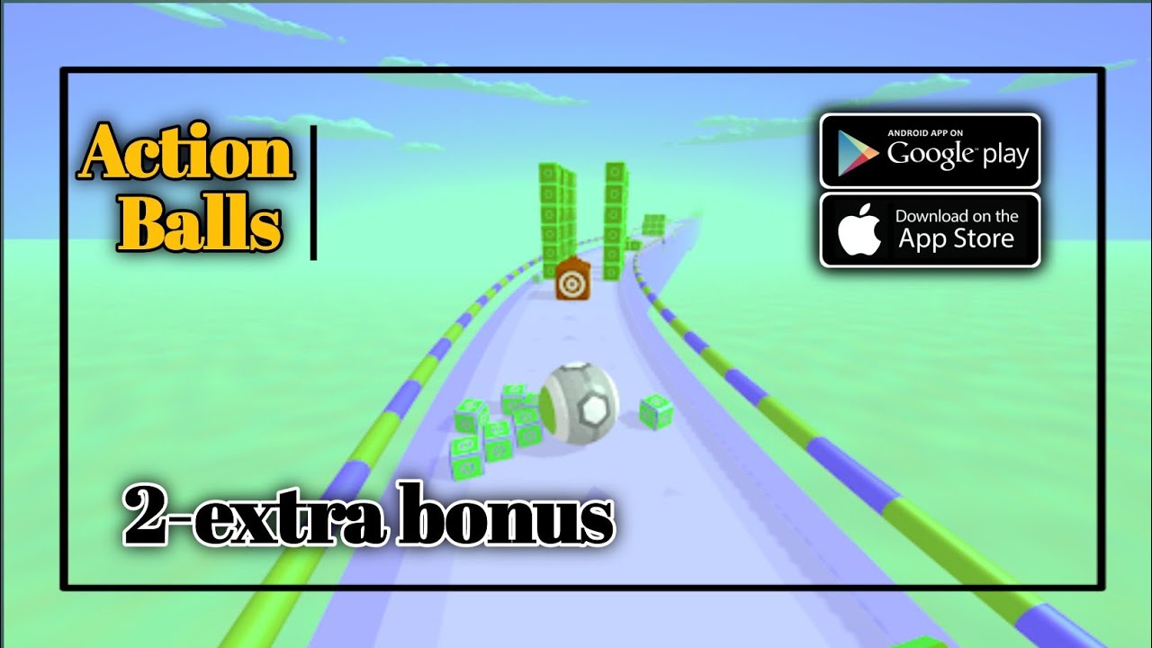 Action Balls extra bonus - SpeedRun Gameplay Walkthrough (Android, iOS)