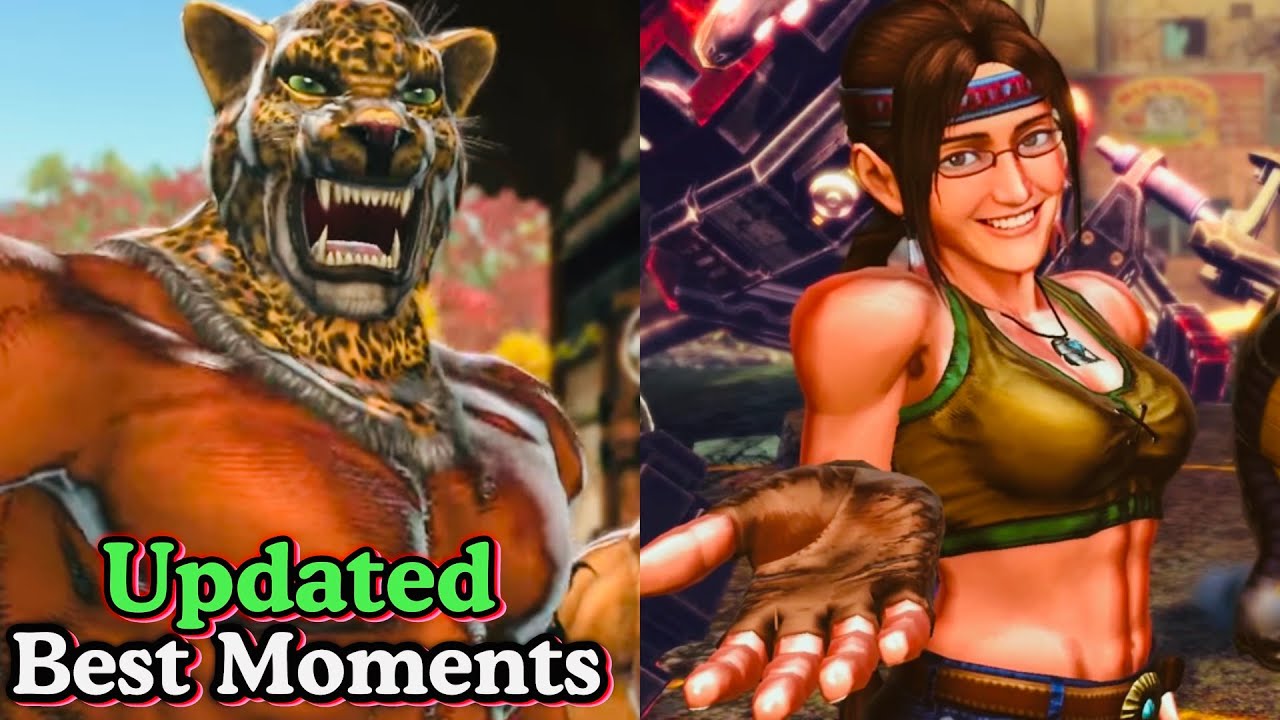 Лучшие моменты Джулии Чанг и Кинга — серия TEKKEN RIVALS
