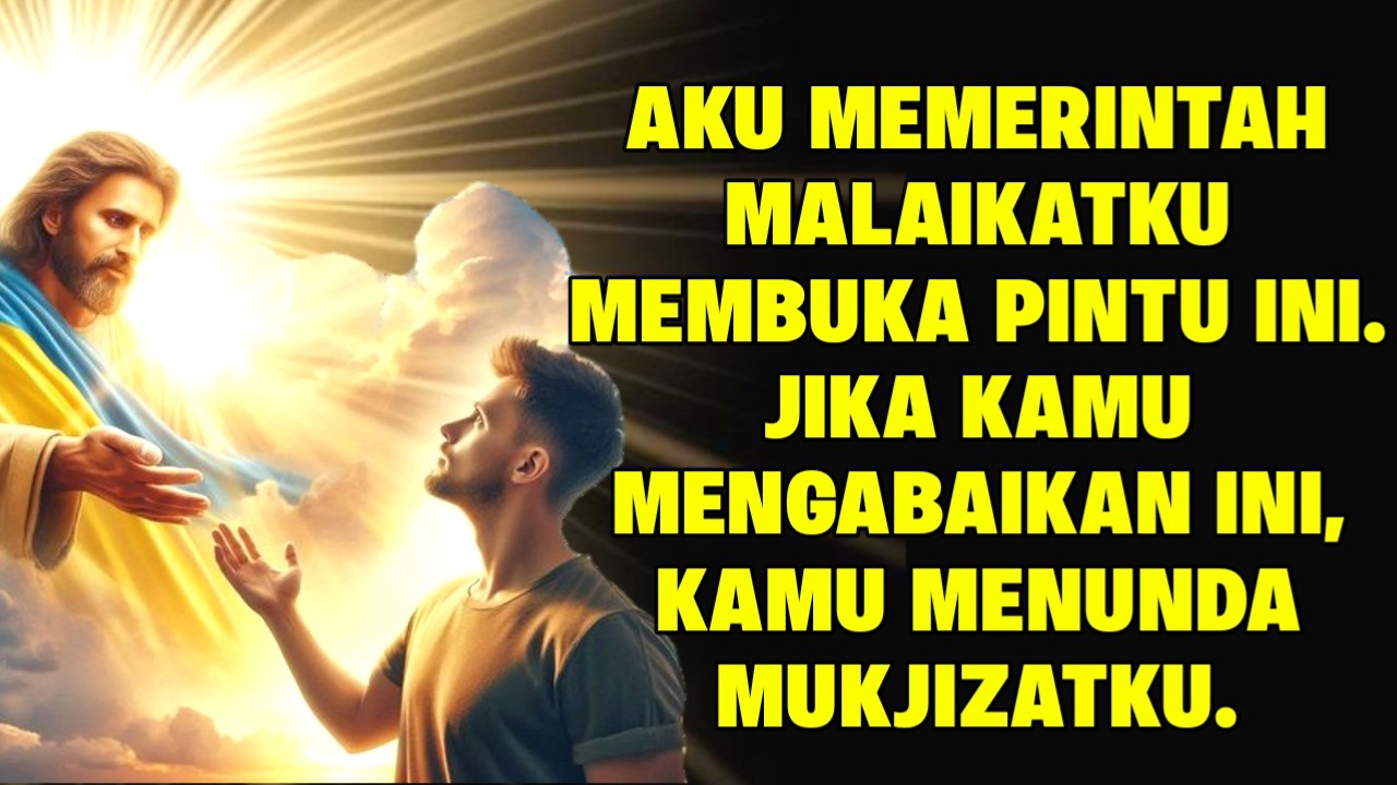 KEAJAIBAN TURUN HARI INI! Janji Tuhan PASTI Terpenuhi (Dengarkan Sampai Habis)