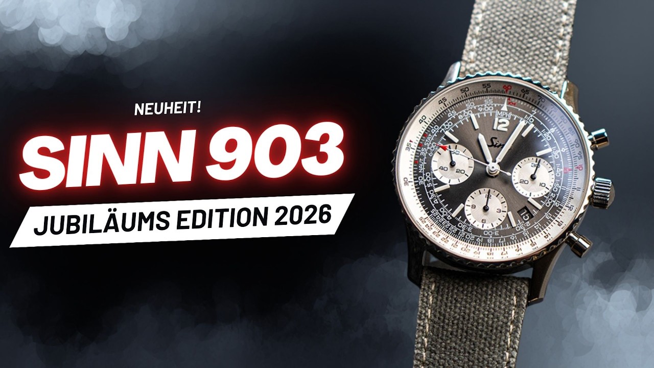 Ich teste die neue SINN 903 Jubiläums-Edition (2026)