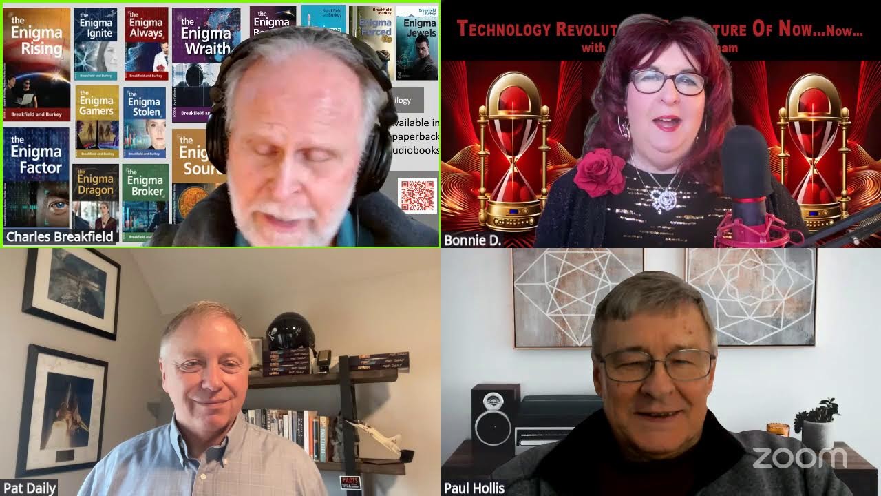 Technology Revolution: The Future of TechnoThrillers + AI – Live-streaming!