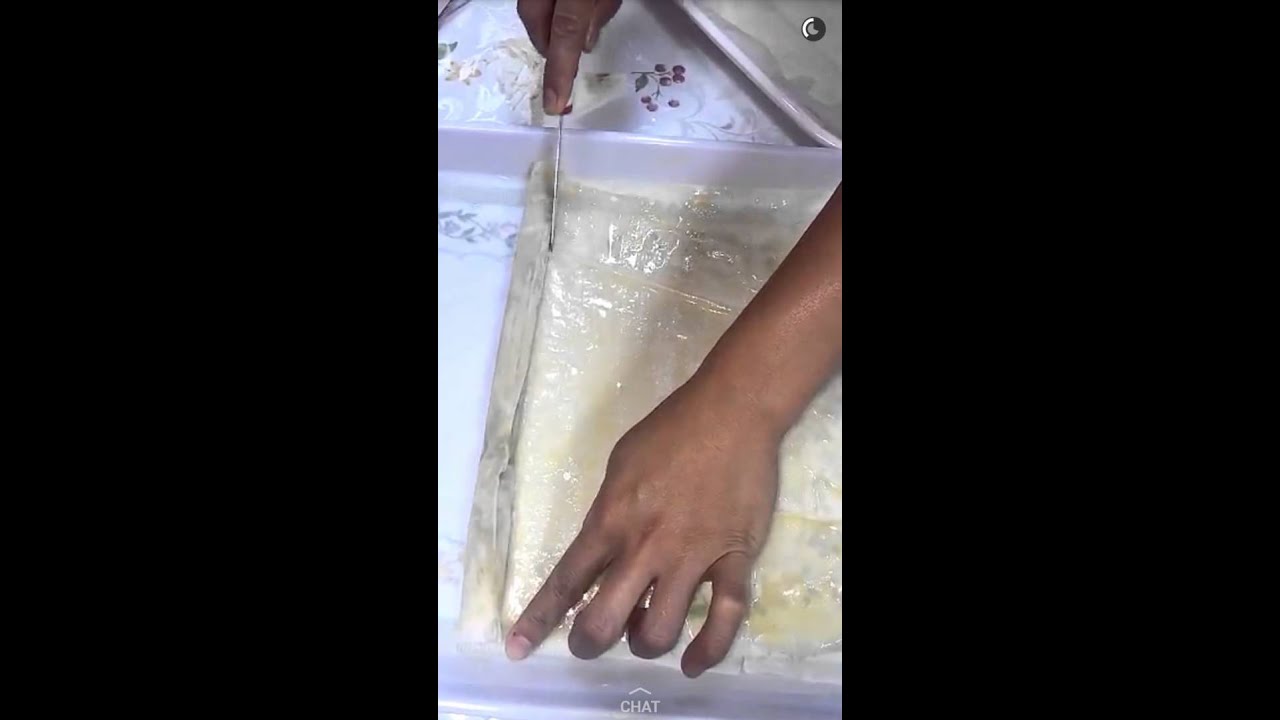 بقلاوة الفستق بطريقة سليمان القصار مع منتج أوفيو الإيطالي