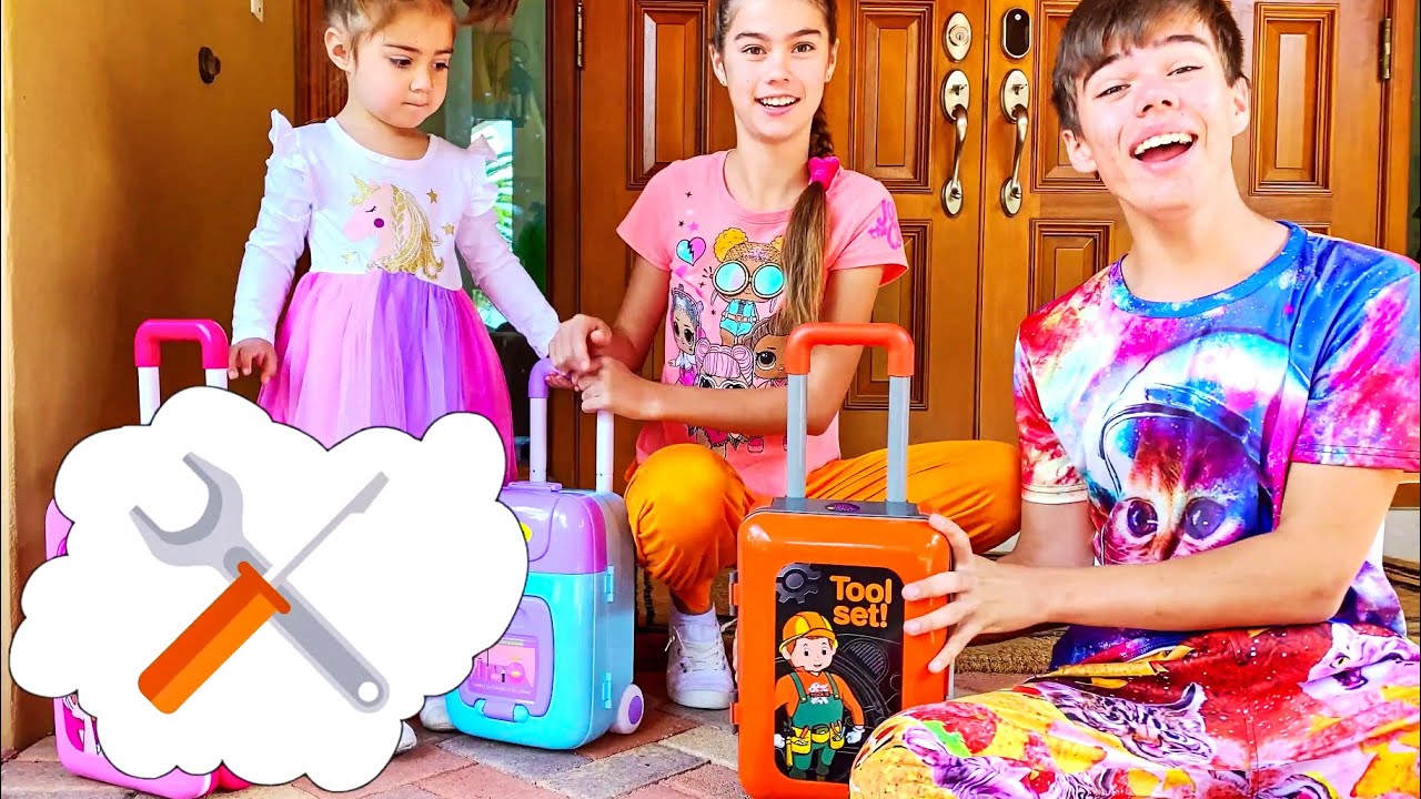Nastya viaja con una maleta mágica – aventuras para niños
