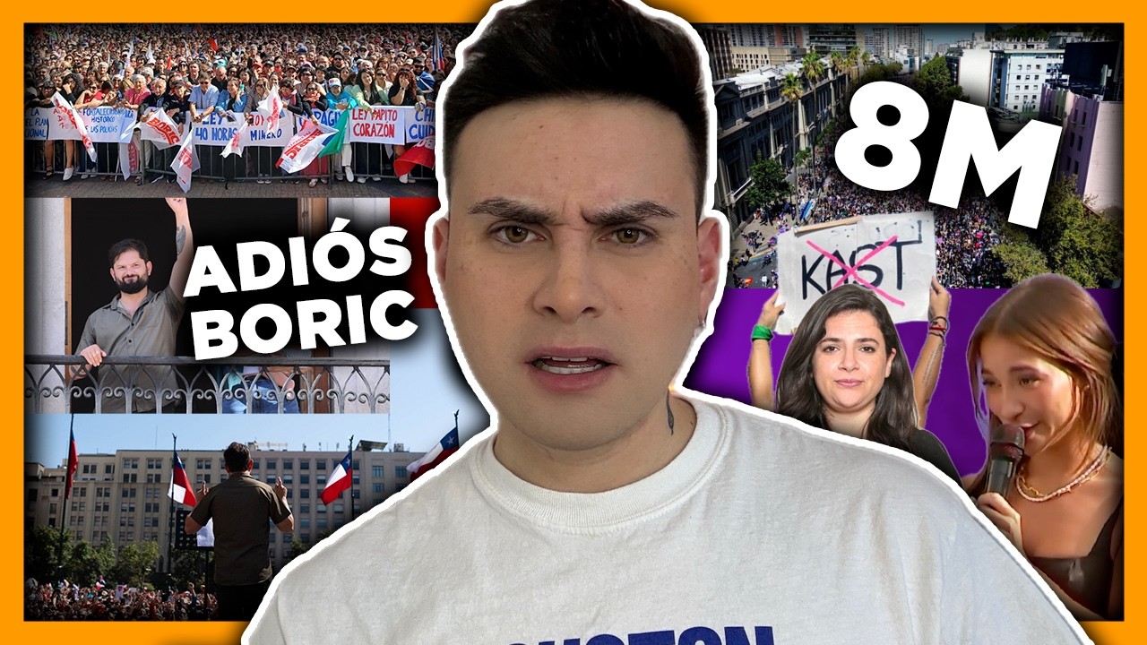 ORCOS ZURDOS VUELVEN A LAS CALLES (despedida Boric, 8M)