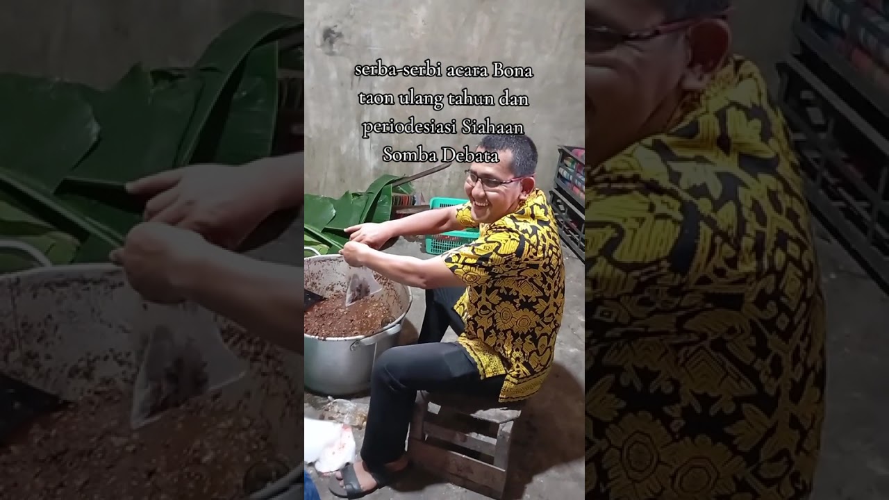 Serba serbi acara Bona taon ulang tahun dan periodesiasi Siahaan Somba Debata Rantau Prapat... Keren