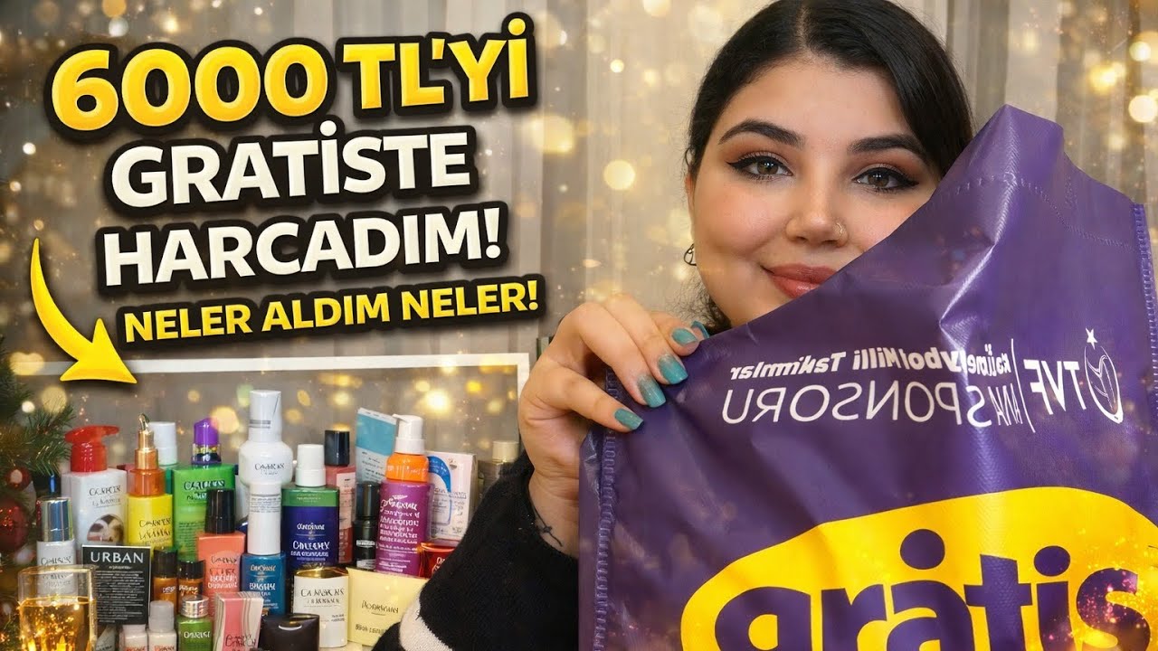 6000 TL’yi Gratis’te Harcadım 🫣 | Neler aldım neler 😍