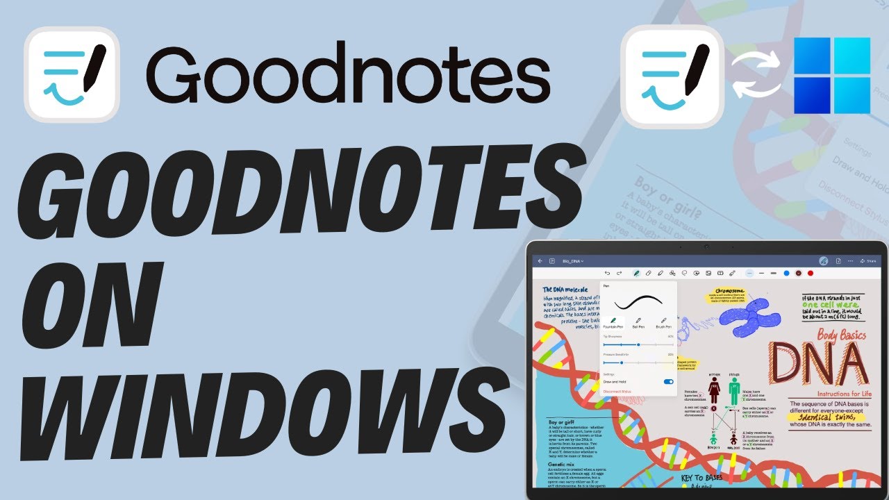 Как загрузить приложение GoodNotes на ПК с Windows | Первый взгляд на GoodNotes в Windows