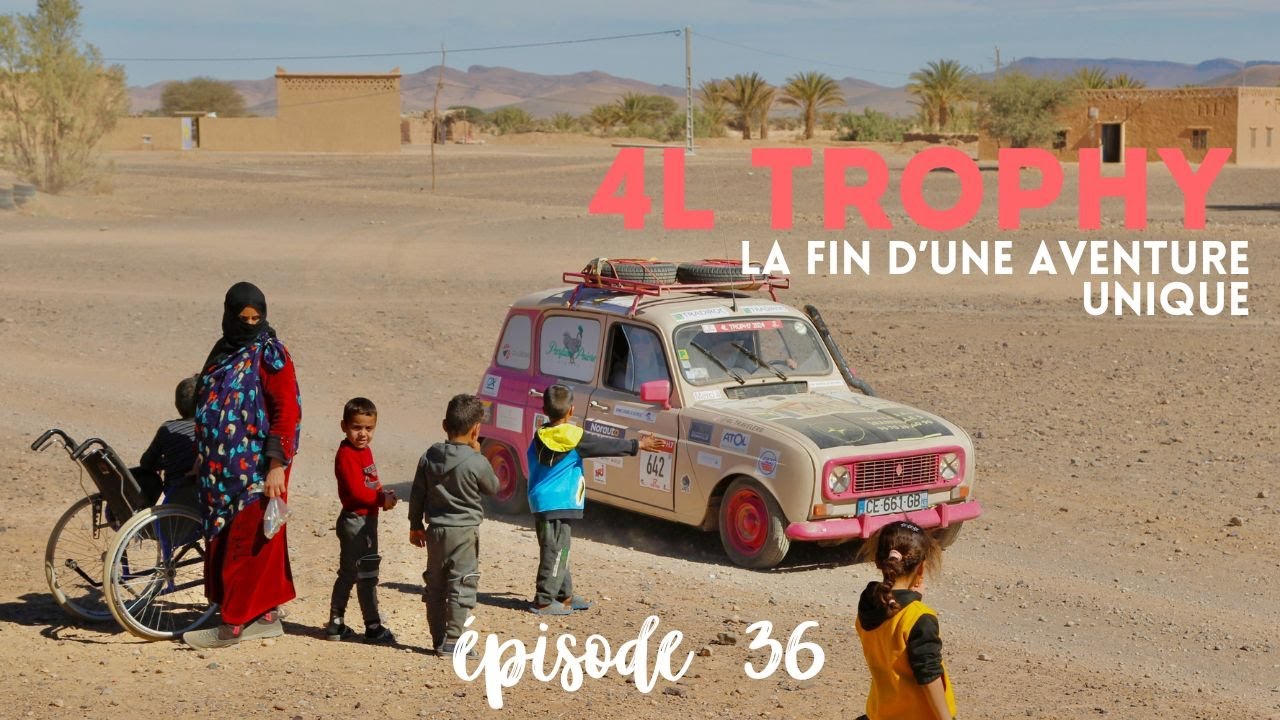 Ép 36 : L'ÉTAPE MARATHON DU 4L TROPHY 🌞 - #4ltrophy