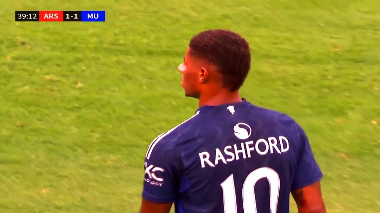 Marcus Rashford vs Arsenal - Pre Season 2024/25