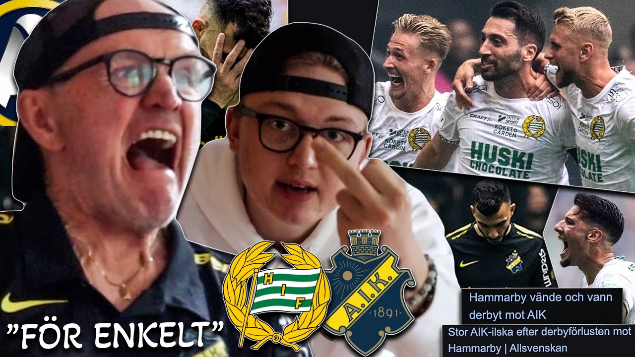 Det är för DÅLIGT!! - Hammarby vs AIK