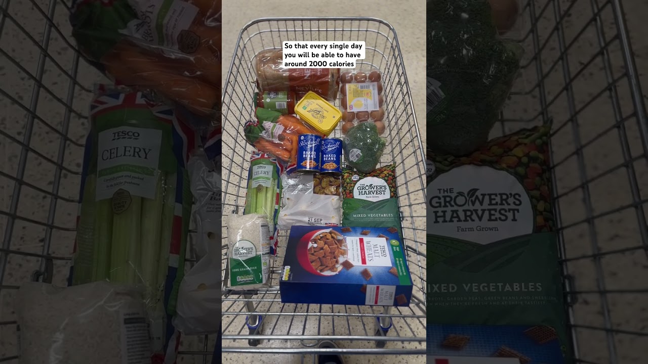 &pound;10 weekly shopping budget in the UK October 2024 #costofliving