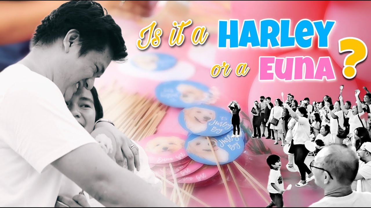BABY G GENDER REVEAL & BABY SHOWER • Boy or Girl What Will Baby G Be? | Harley & Euna