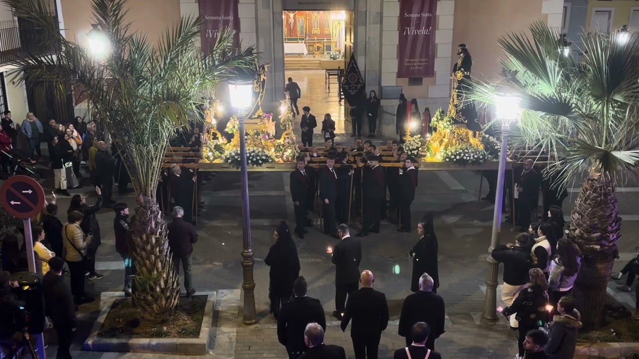 ENCUENTRO STMO. CRISTO DE LA MISERICORDIA CON MARÍA MADRE DE MISERICORDIA MARTES SANTO SSLÑ 2025.