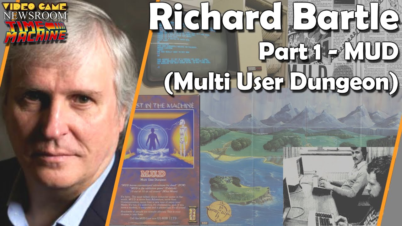 Richard Bartle Part 1 - MUD ( Multi User Dungeon )