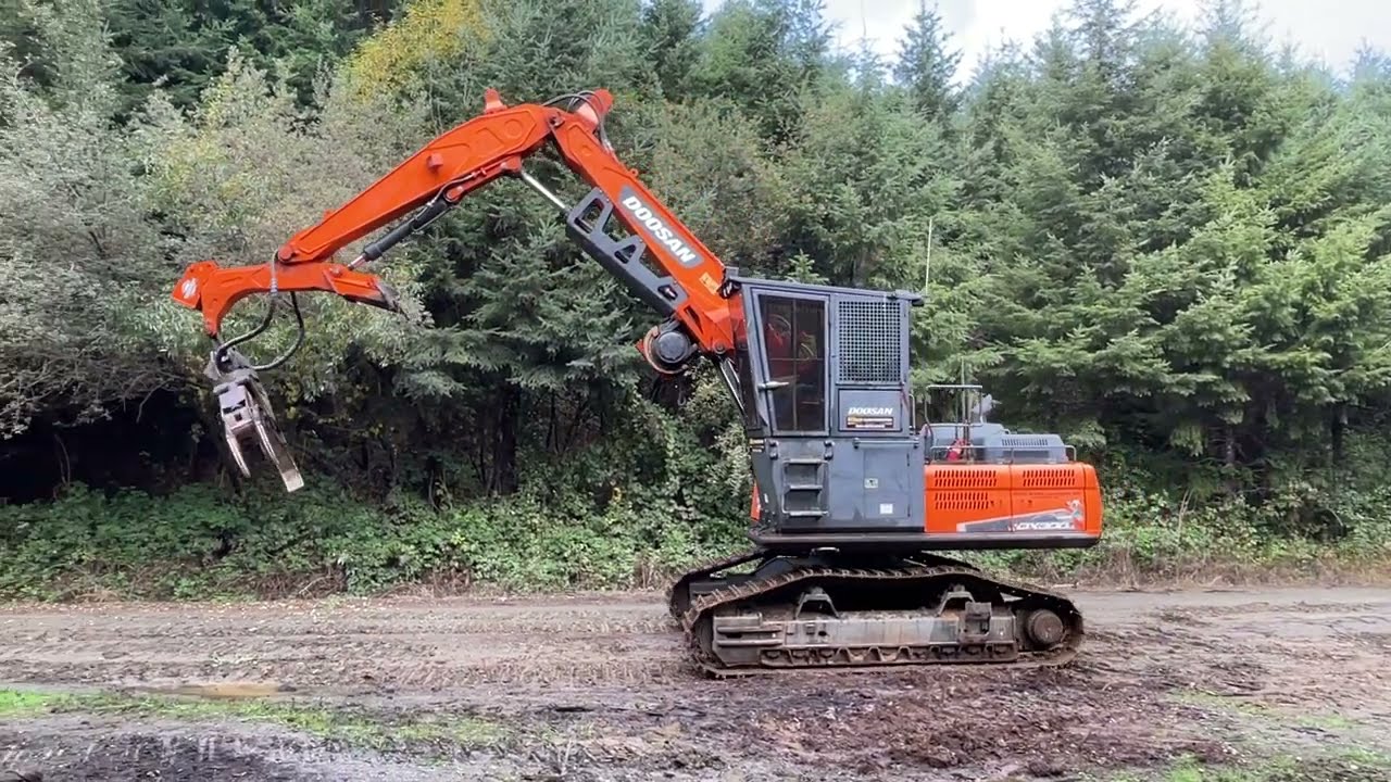 2018 Doosan DX300LL-5 Yoder-Shovel-Logger