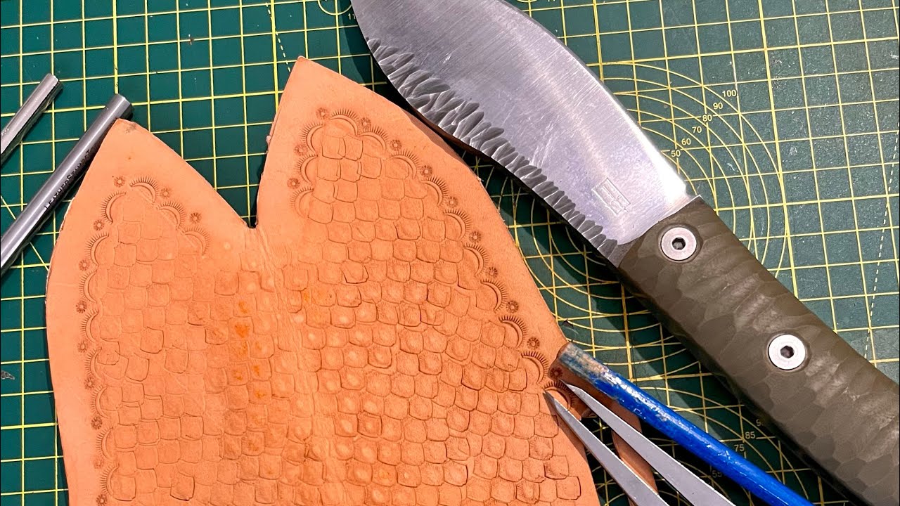 leather sheath for my nessmuk knife