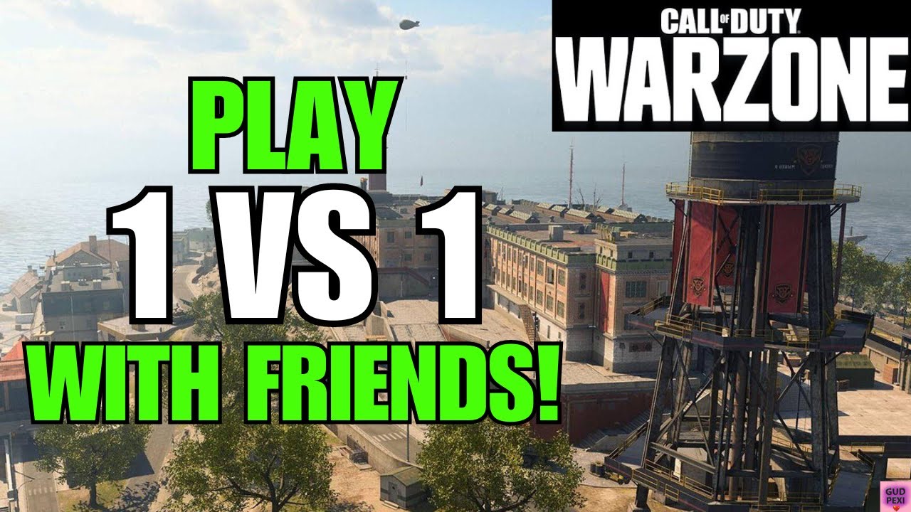 Как играть 1 на 1 в Warzone с друзьями (2024) MW3