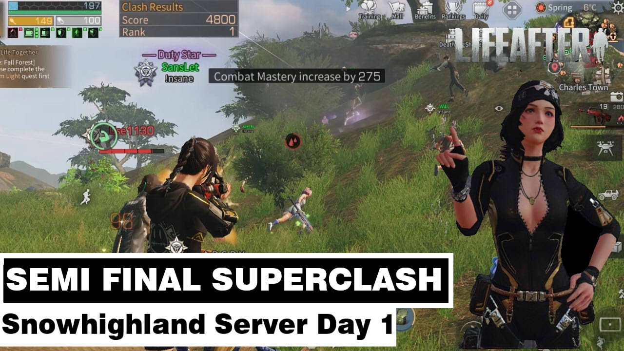 Lifeafter SuperClash: Snowhighland [Insane VS Save VS Belato VS FARCRY]