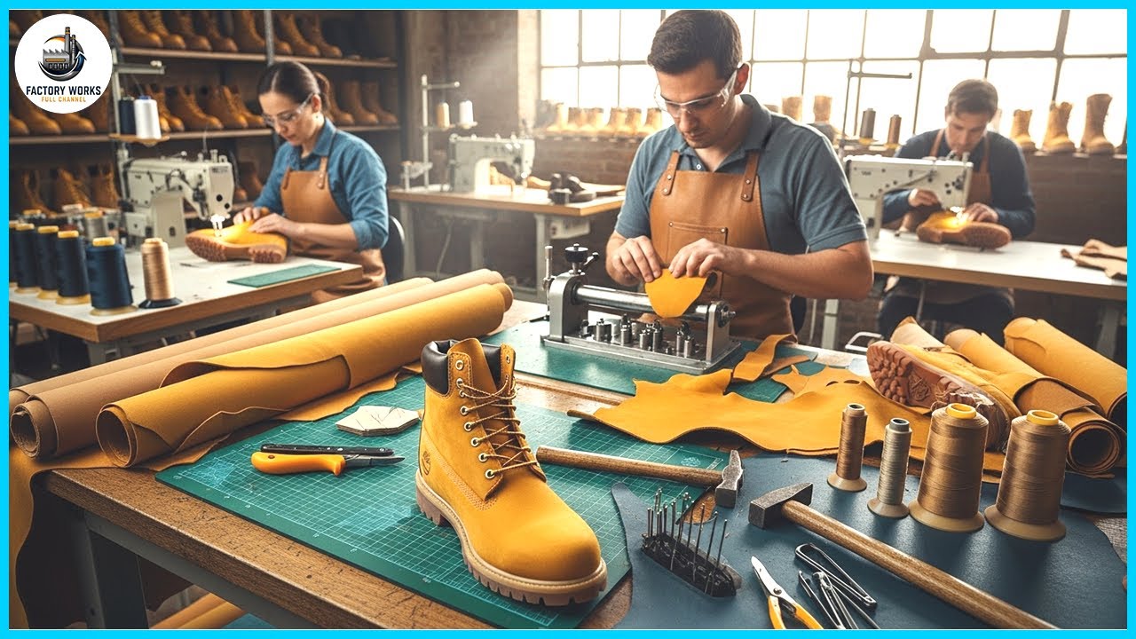 Inside the Timberland Workshop: How Nubuck Leather Becomes the Classic Yellow Boot