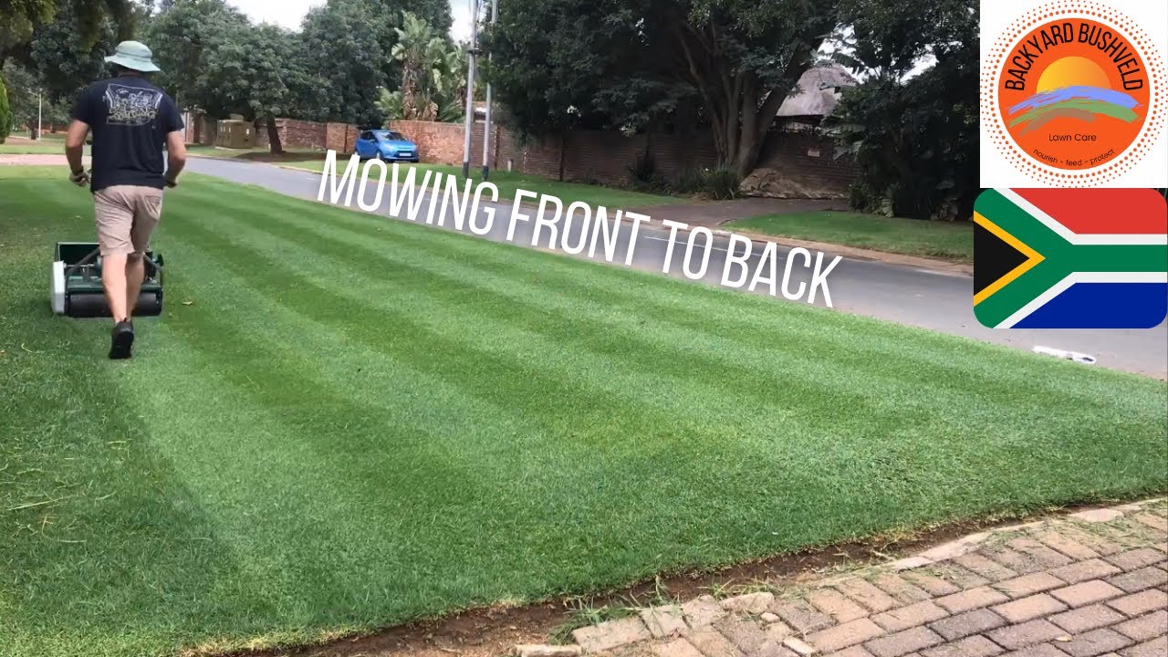 Kikuyu mow front to back - 1/3rd rule - HOC reset