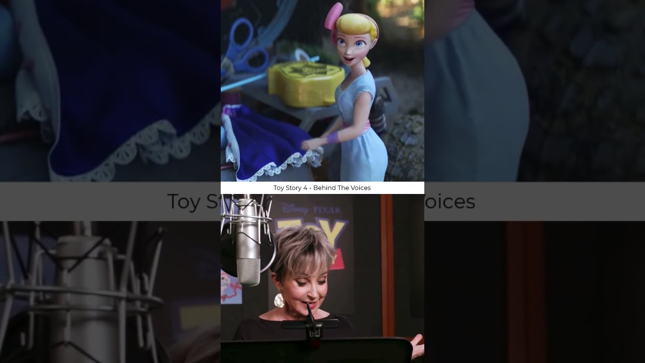 BEHIND THE VOICES - TOY STORY 4 #shorts #shortvideo #viral