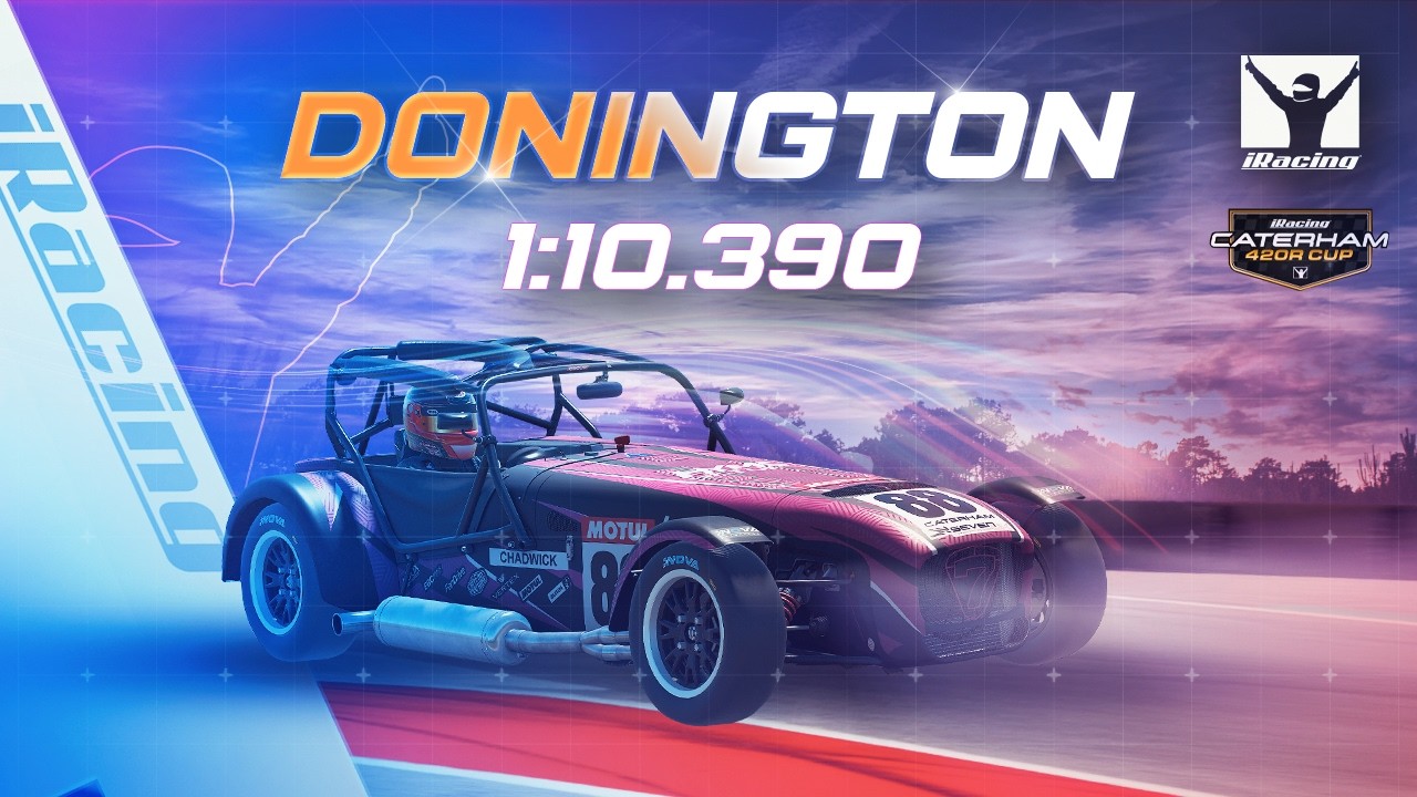 iRacing Hotlap | Caterham 420R @ Donington - National | Caterham 420R Cup | 2026 S4 Week 2