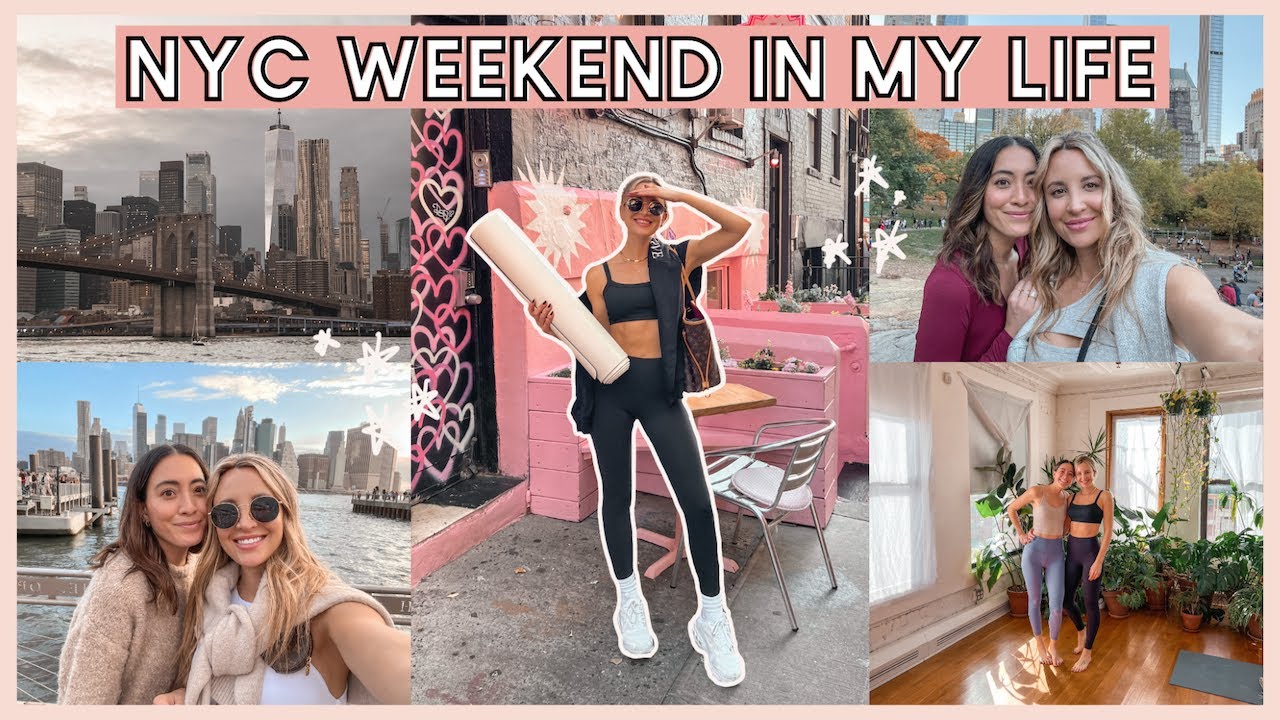 [VLOG] weekend in my life in New York City ✨ friend visits, yoga, Central Park, DUMBO & NYC Marathon
