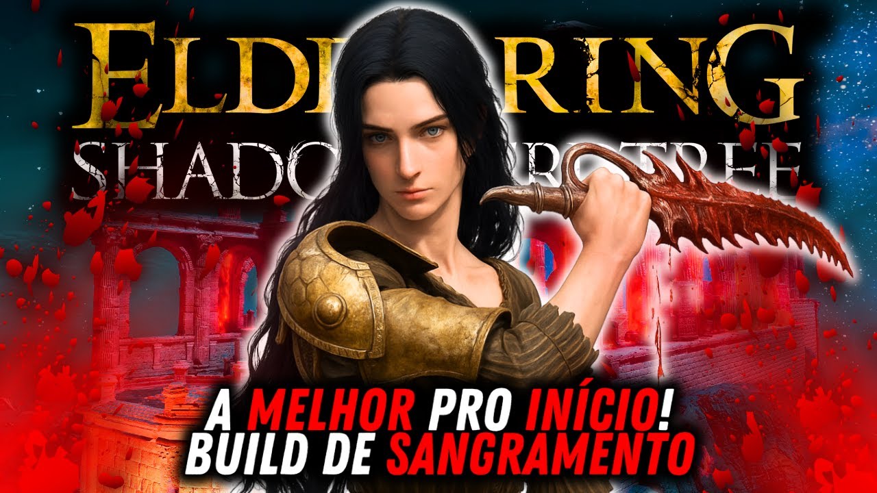 A BUILD DE SANGRAMENTO (OP) MAIS F&Aacute;CIL DE MONTAR! BUILD DA REDUVIA DO ZERO NO ELDEN RING!