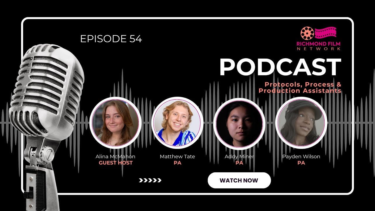 Ep. 54: Alina McMahon, Matthew Tate, Addy Miner and Payden Wilson, Production Assistants