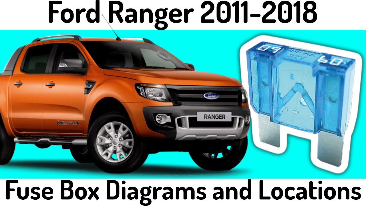 Ford Ranger (2011-2018) Fuse Box Diagrams and Locations✅