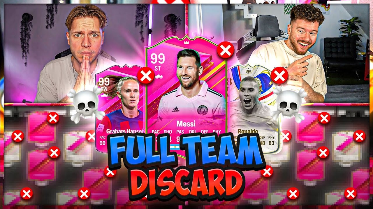 BIG RIP 💀😱 FUTTIES FULL TEAM DISCARD SBB vs PROOWNEZ 🔥🔥 EA FC 24 Squad Builder Battle
