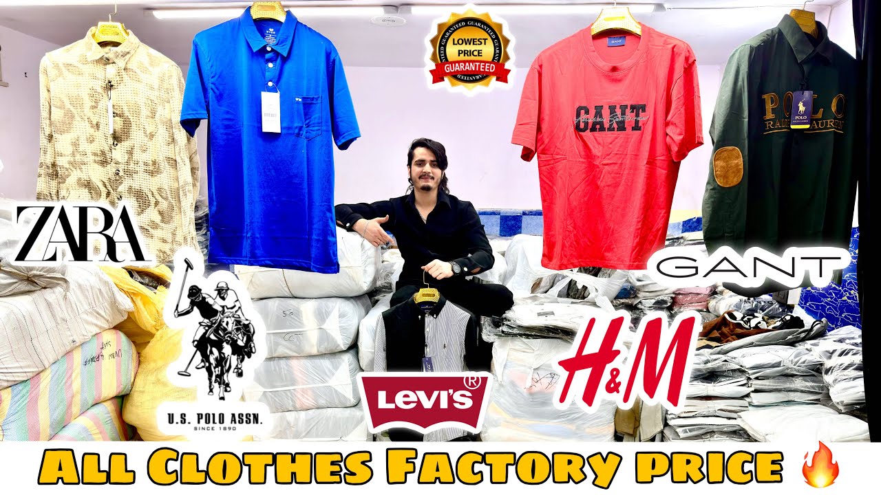 Premium Clothes 🔥 Cheapest Price 😱 Original Clothes Export Surplus | Biggest Wholesaler in Delhi | 
