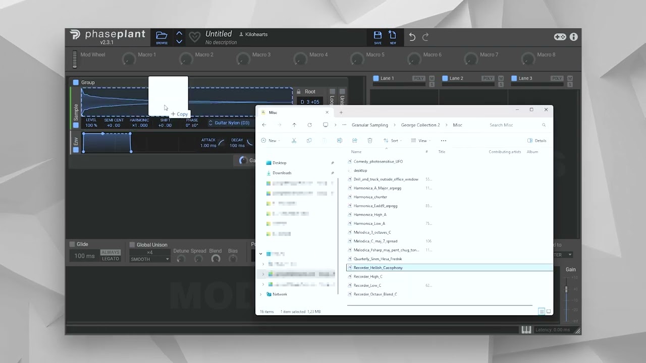 4.4 Sampler – Beginner's Guide to Phase Plant