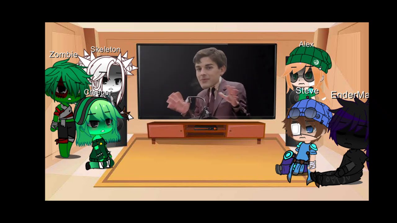 Minecraft - Reaction to minecraft EnderMan theory