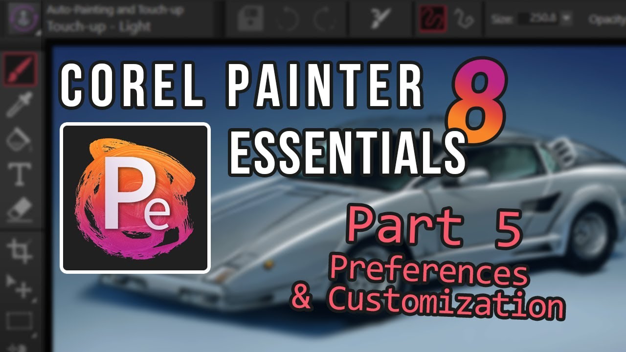 Preferences & Customization - Corel Painter Essentials 8 Course (Part 5)