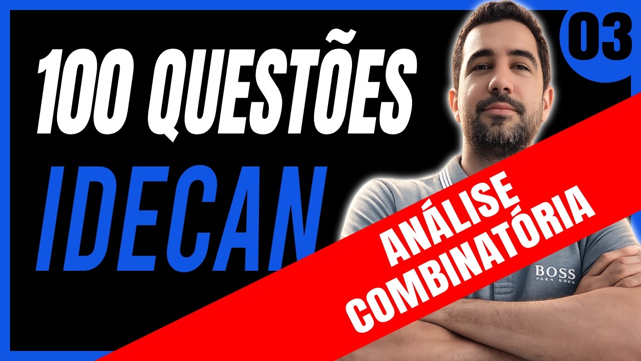 IDECAN - Matemática e Raciocínio Lógico - Nível Superior | 01
