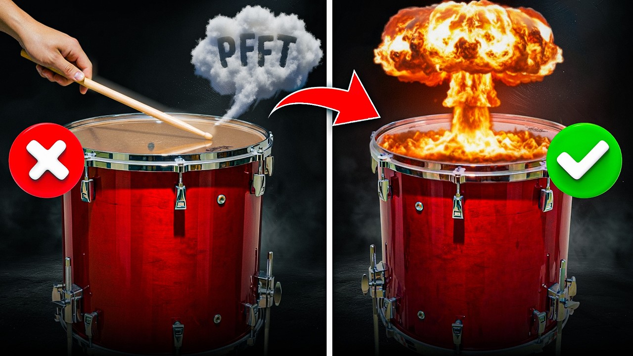 Make YOUR Toms Sound Like CANNONS