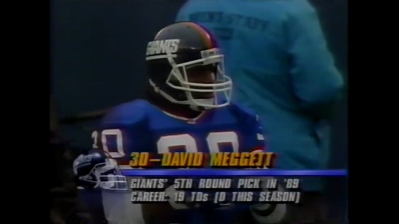 1992 Week 8 - Seattle Seahawks at NY Giants