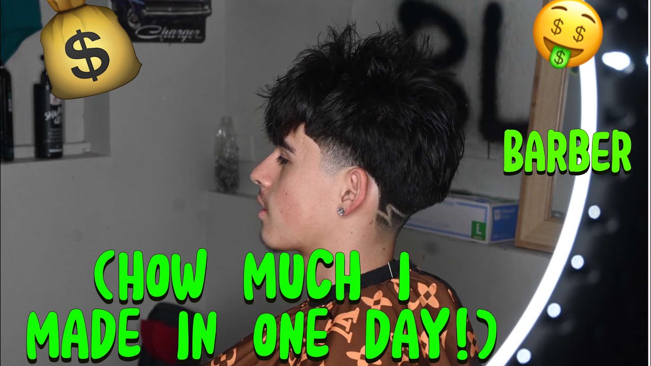 HOW MUCH I MADE IN ONE DAY$$... (19YEAR OLD BARBER)