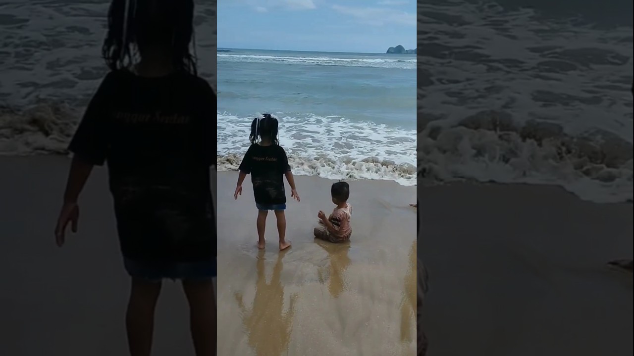 swimming white sister so funny 