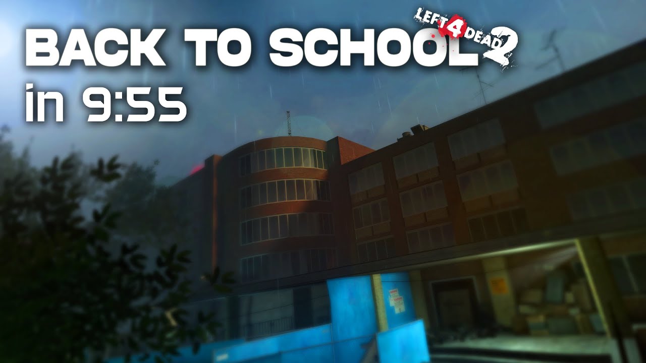 L4D2 - Speedrun #88 - Back To School in 9:55 Co-op [TAS]