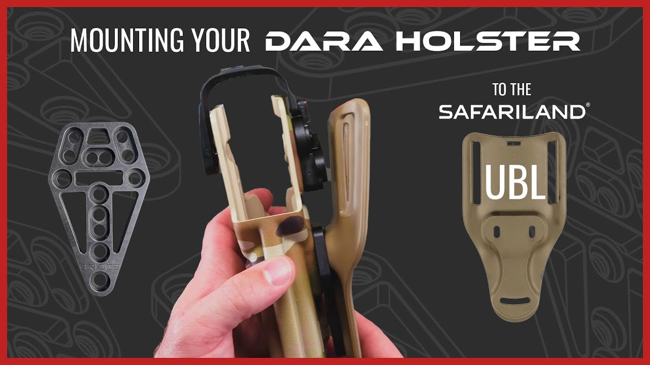 Установка адаптера Bridge™ | Dara Holster на Safariland® UBL