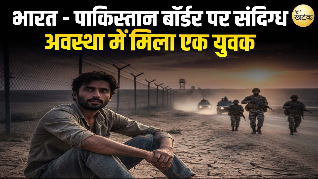 जैसलमेर में भारत - पाकिस्तान बॉर्डर पर संदिग्ध अवस्था में  मिला एक युवक...