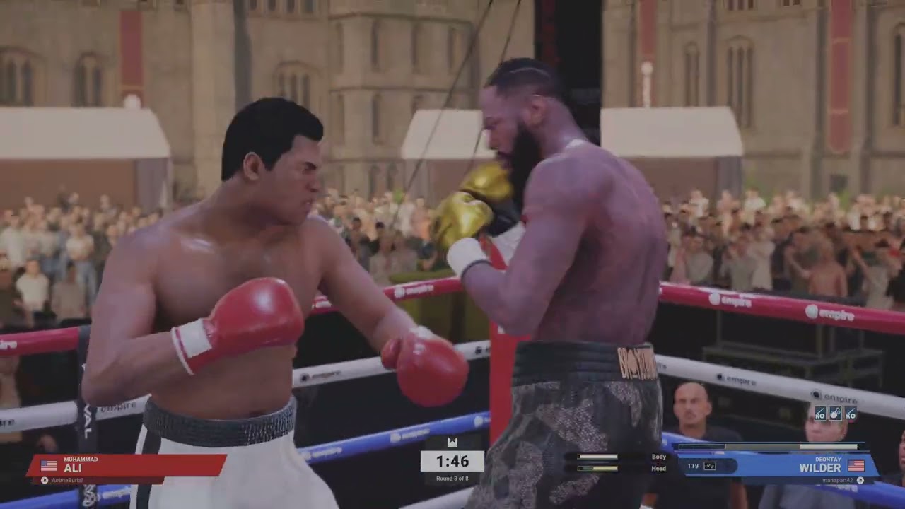 Undisputed DEontay 🆚 Ali  CORNER men Stop THE BEATEN
