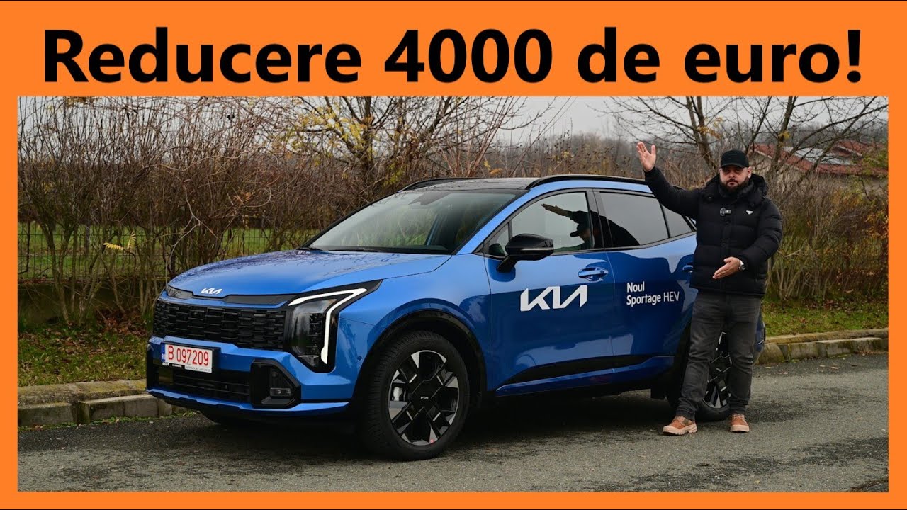 ASTA e SPORTAGE-ul pe care il vrei: hibrid, cu 239 CP si reducere 4000 de euro!